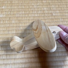 国産手作り木のおもちゃ　ヒノキの飛行機