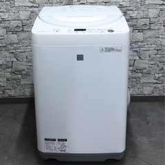 IPK-198【美品】SHARP 全自動洗濯機 5.5㎏ ES-...