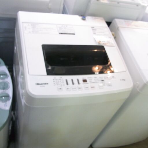 ハイセンス 2018年製 4.5㎏ 洗濯機 HW-E4502 【モノ市場東海店】151