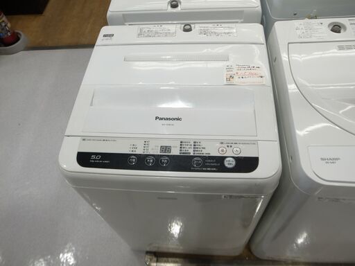 パナソニック 5ｋｇ洗濯機 2016年製 NA-F50B10C【モノ市場 知立店】４１