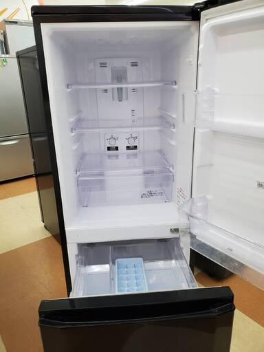 【決算セール】⑳ 三菱 146L冷凍冷蔵庫  MR-P15A-B 17年 【リサイクルモールみっけ柏店】