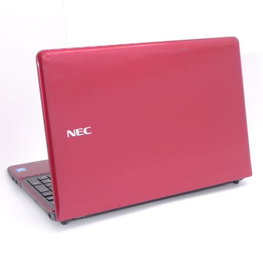 保証付 即使用可 15.6型 NEC ノートパソコン レッド PC-LS350AS1TR 中古良品 Core i3 4GB Blu-ray 無線LAN Wi-Fi Windows10 Office 保証付 即使用可 15.6型 NEC ノートパソコン レッド PC-LS350AS1TR