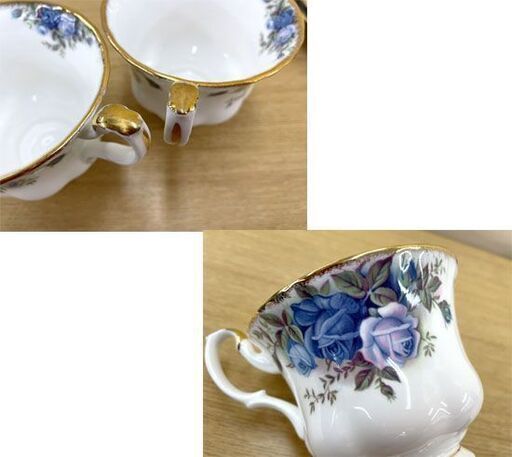 ROYAL ALBERT Moonlight Rose カップ&ソーサー2客セット ロイヤル