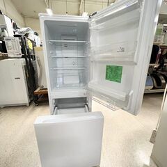 ヤマダHD 2ドア冷凍冷蔵庫 156L YRZ-F15G1 2021年製
