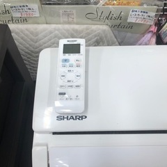 K053☆値下げしました☆SHARP製☆2019年製6畳用冷暖房エアコン☆3ヵ月 