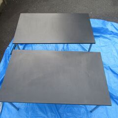 世田谷区近辺配送可能 　2点セット ミーティングテーブル AS-127T プラス/PLUS 4人掛～6人掛会議用テーブル 幅120㎝