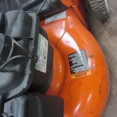 アメリカ製芝刈り機5.5馬力バケット付きハスクバーナー