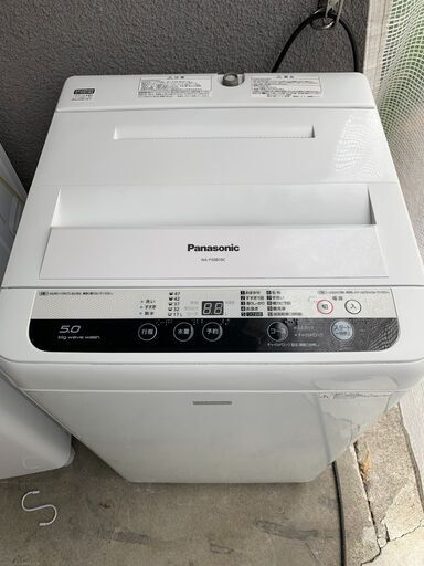 最短当日配送可★無料で配送及び設置いたします★Panasonic 洗濯機 NA-F5010C 5キロ 2017年製★PAN001
