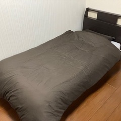 【最終値下 12,500円→10,000円】ニトリシングルベッド...