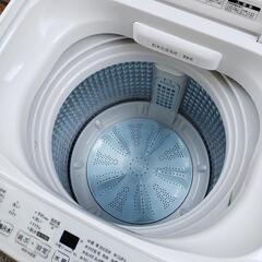 アクア 8kg インバーター全自動洗濯機 風乾燥 2019年製