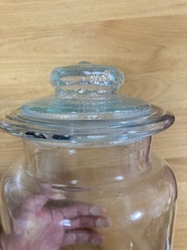 レトロ　ガラス　瓶　大型