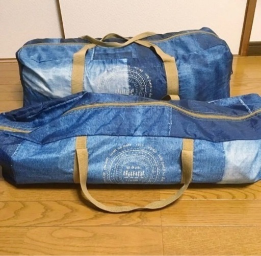 Coleman×モンロコラボ　インディゴレーベル　テント\u0026タープセット