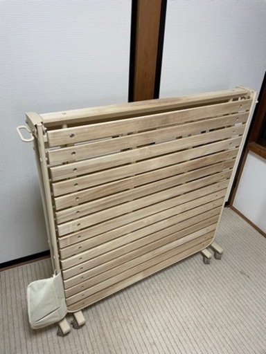 折りたたみベッド　すのこ　シングル