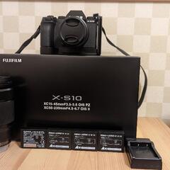 fujifilm x-s10 ダブルズームレンズキット