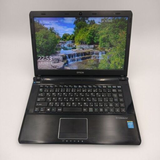 EPSON 高性能第4世代Core i5搭載 メモリ4G　SSD128G　WEBカメラ　代引き　#150C489