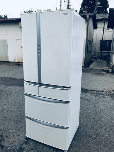 ♦️EJ1407番Nationalノンフロン冷凍冷蔵庫 【2007年製】