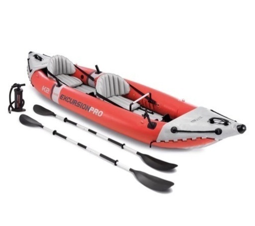 INTEX Excursion Pro K2 インフレータブルタンデム カヤック