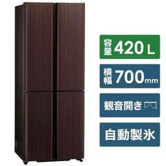 家庭冷蔵冷凍庫　使用約0年11ヶ月　420リットル