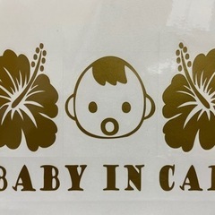 BABY IN CAR ハイビスカス