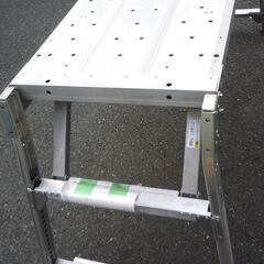 ☆ハセガワ Hasegawa DUK-11SXA 可搬式作業台 ダイバキング 脚部伸縮式◆内外装工事用に