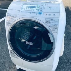 ⑤♦️EJ764番 HITACHI ドラム式電気洗濯乾燥機