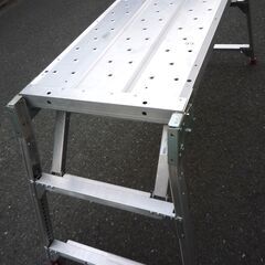 ☆ハセガワ Hasegawa DUK-11SXA 可搬式作業台 ダイバキング 脚部伸縮式◆内外装工事用に②