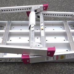 ☆ハセガワ Hasegawa DUK-11SXA 可搬式作業台 ダイバキング 脚部伸縮式◆内外装工事用に②