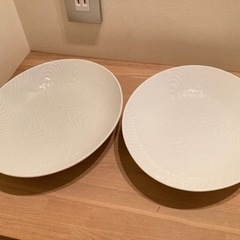 白色のお皿　2皿