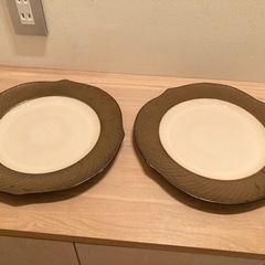 陶器のお皿　2皿