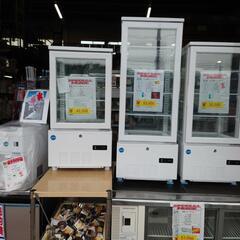 新品冷蔵ガラスショーケース等がオススメです。