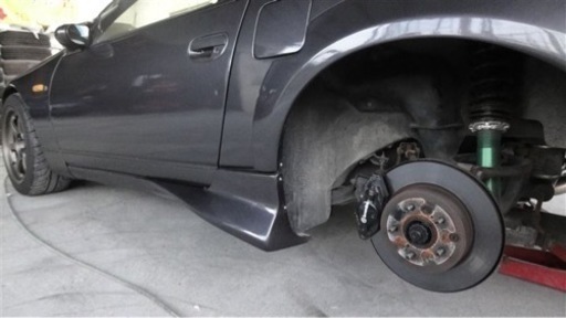 300ZX(Z32)ファイバーグラス サイドステップ