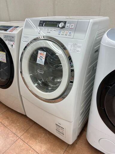 AQUA　9.0/6.0kgドラム式洗濯乾燥機 AQW-DJ6000-R 3436