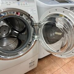 AQUA 9.0/6.0kgドラム式洗濯乾燥機 AQW-DJ6000-R 3436