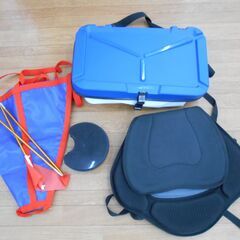 カヤック ボート 一人乗り パドル等の付属品あり