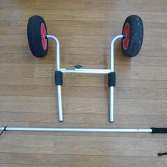 カヤック ボート 一人乗り パドル等の付属品あり