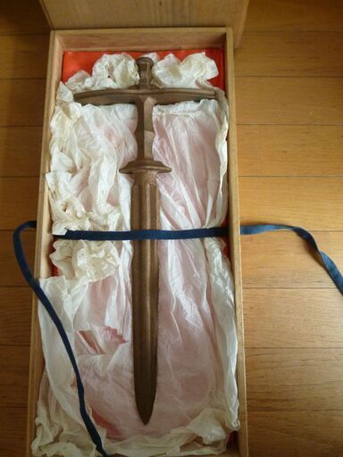 吉野ヶ里遺跡出土　銅剣　明記あり/贈答品/長期保管品