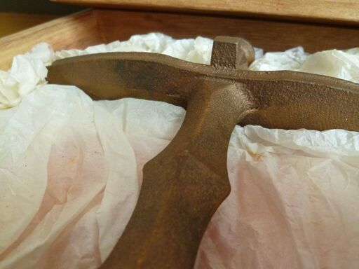 吉野ヶ里遺跡出土　銅剣　明記あり/贈答品/長期保管品