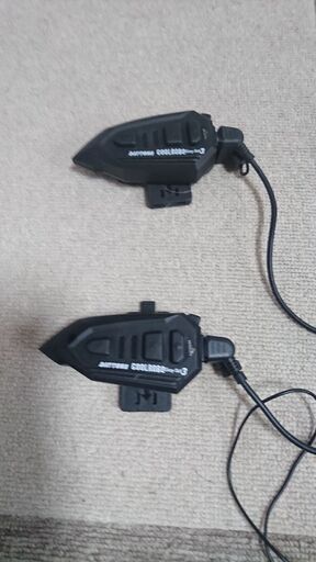 バイクヘルメット2個セット インカム付き