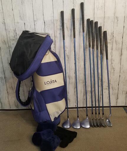 Golf planner Nouli レディースハーフセット ゴルフバック付き
