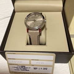 お取引中　バーバリー　腕時計　メンズ