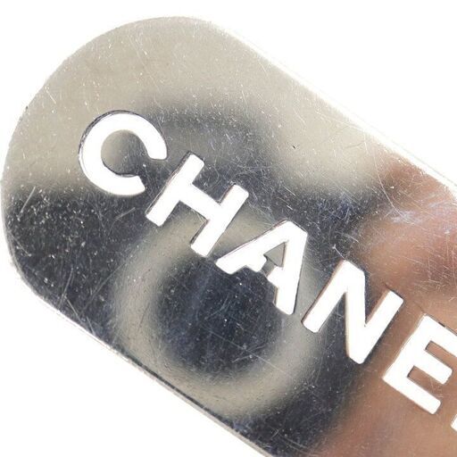 CHANEL ドッグタグ ロゴチャーム ag-040