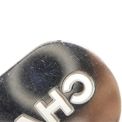 CHANEL ドッグタグ ロゴチャーム ag-040