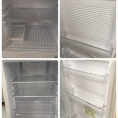 S287ユーイング 140L 2ドア冷蔵庫（ホワイト）【右開き】UING UR-F140J