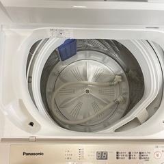 2020年製　Panasonic 5.0kg NA-F50B13 簡易乾燥機能付 ビッグウェーブ洗浄 5kg 全自動洗濯機 縦型洗濯機  - 家電
