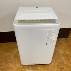 2020年製　Panasonic 5.0kg NA-F50B13 簡易乾燥機能付 ビッグウェーブ洗浄 5kg 全自動洗濯機 縦型洗濯機 の画像