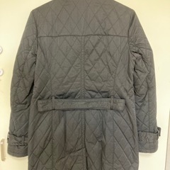 コーチキルティングコート