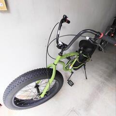取引中　ファットバイク　X-4　26インチ　グリーン一色