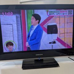 値下げ‼ 📺 ORION 19型液晶テレビ(美品）　リモコン（美...
