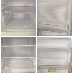 S355 ユーイング 140L 2ドア冷蔵庫（ホワイト）【右開き】UING UR-F140J-W⭐動作確認済 ⭐クリーニング済 