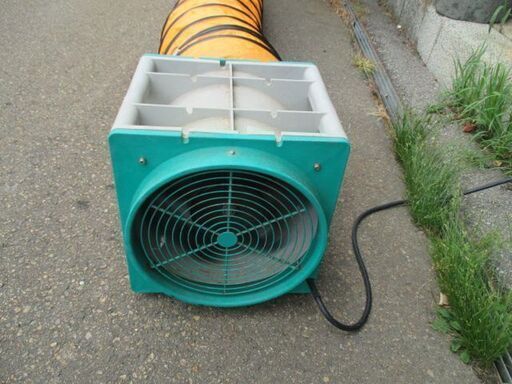 EBARA　FAN　送風機　No.3　APM5　ダクト付き　中古 EBARA FAN 送風機 No.3 APM5 ダクト付き 中古